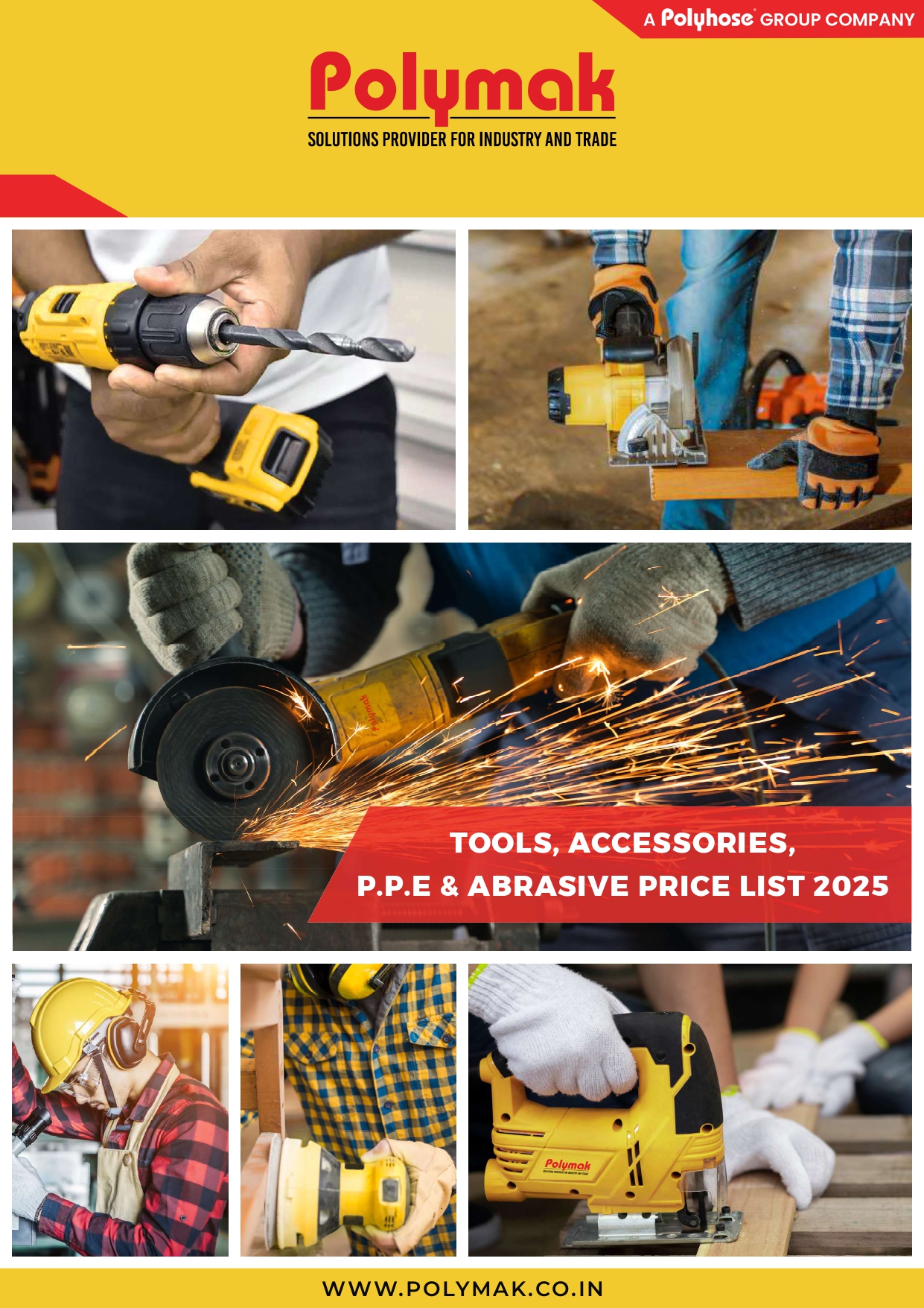 Polymak Tools, Accessories, P.P.E & Abrasive Price List 2025
